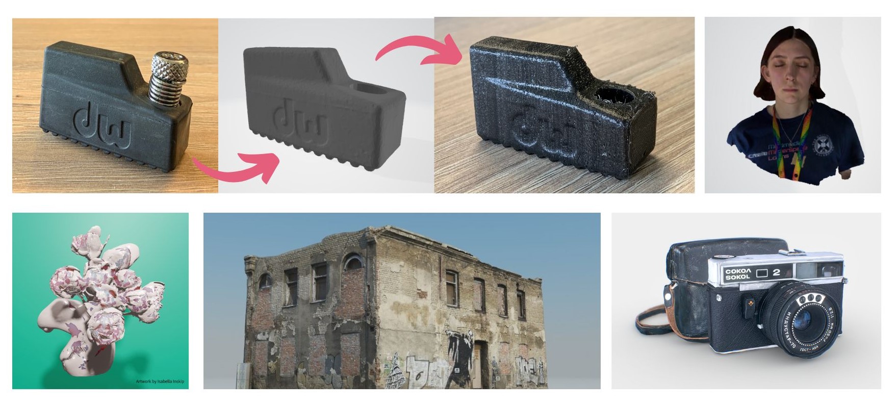 3D scanning examples