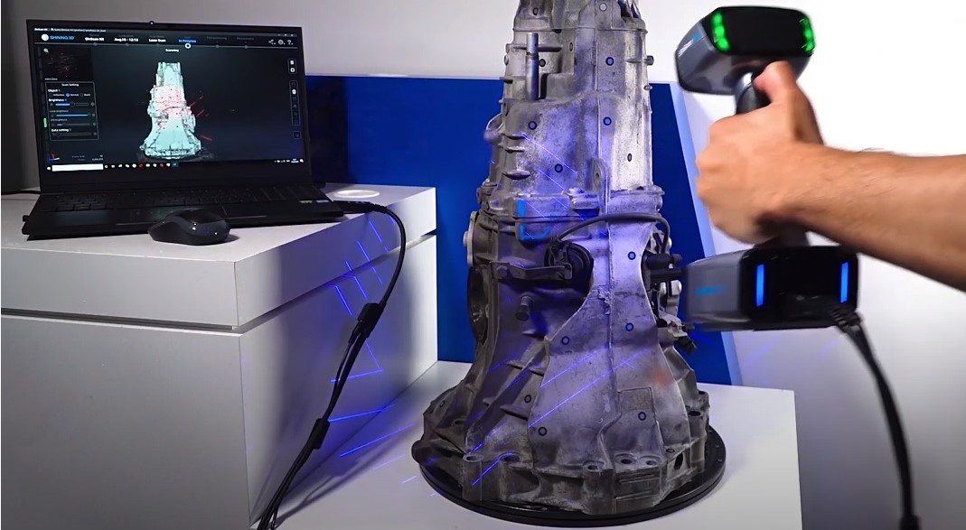 3D Scanning an object