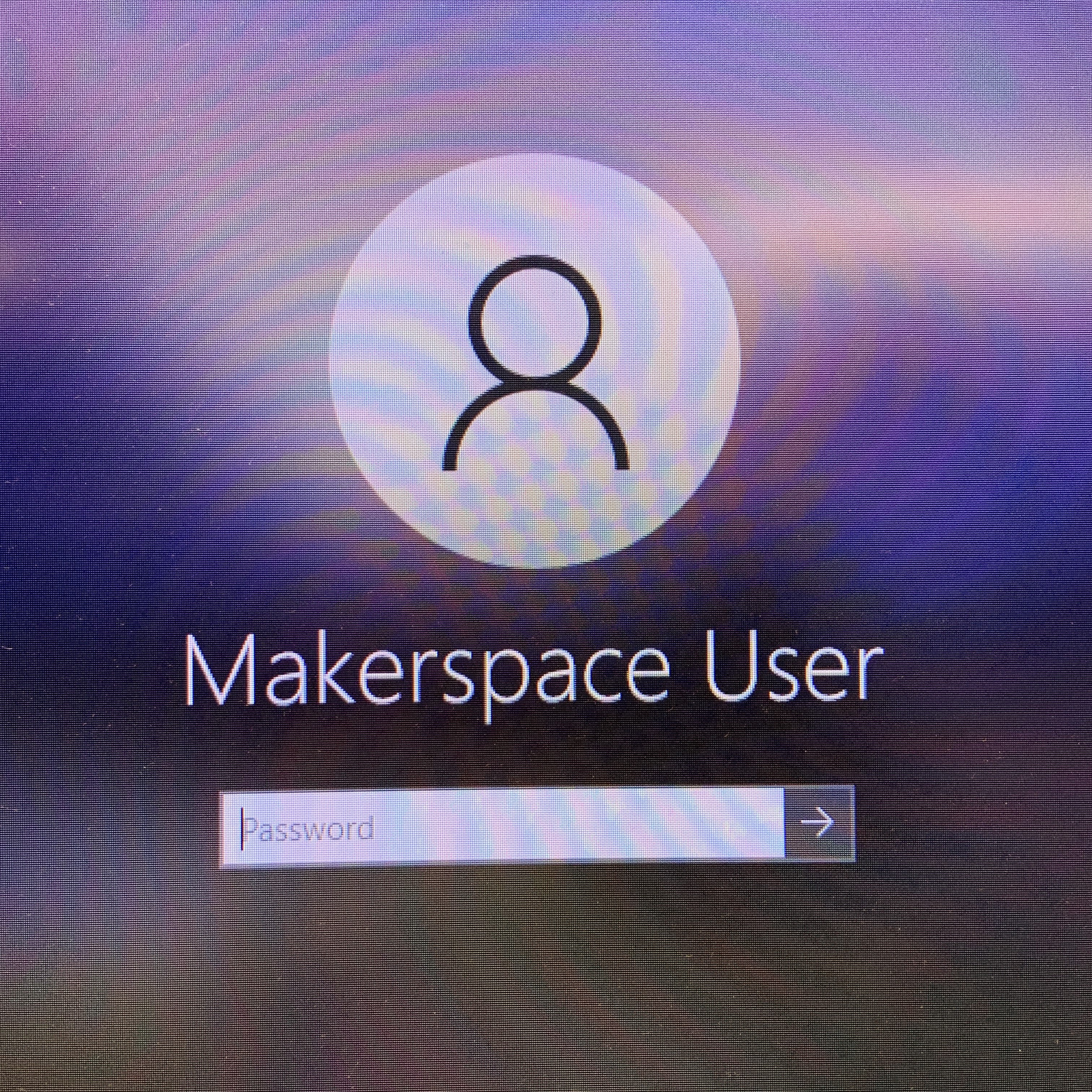 Makerspace user computer profile