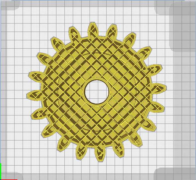 Rectangular infill