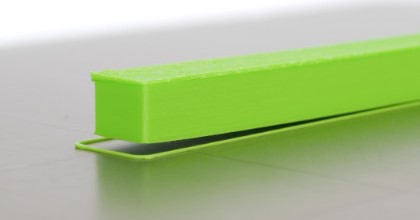 Warped 3D print