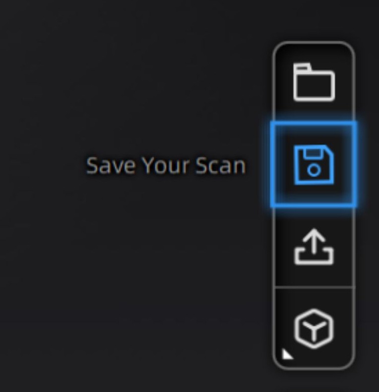 Save your scan