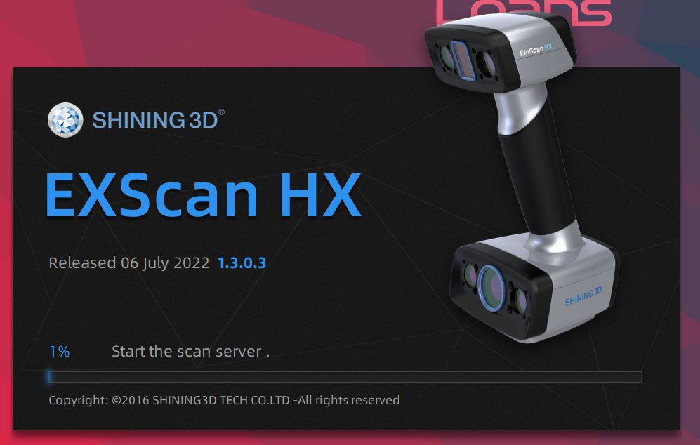 EXScan HX software
