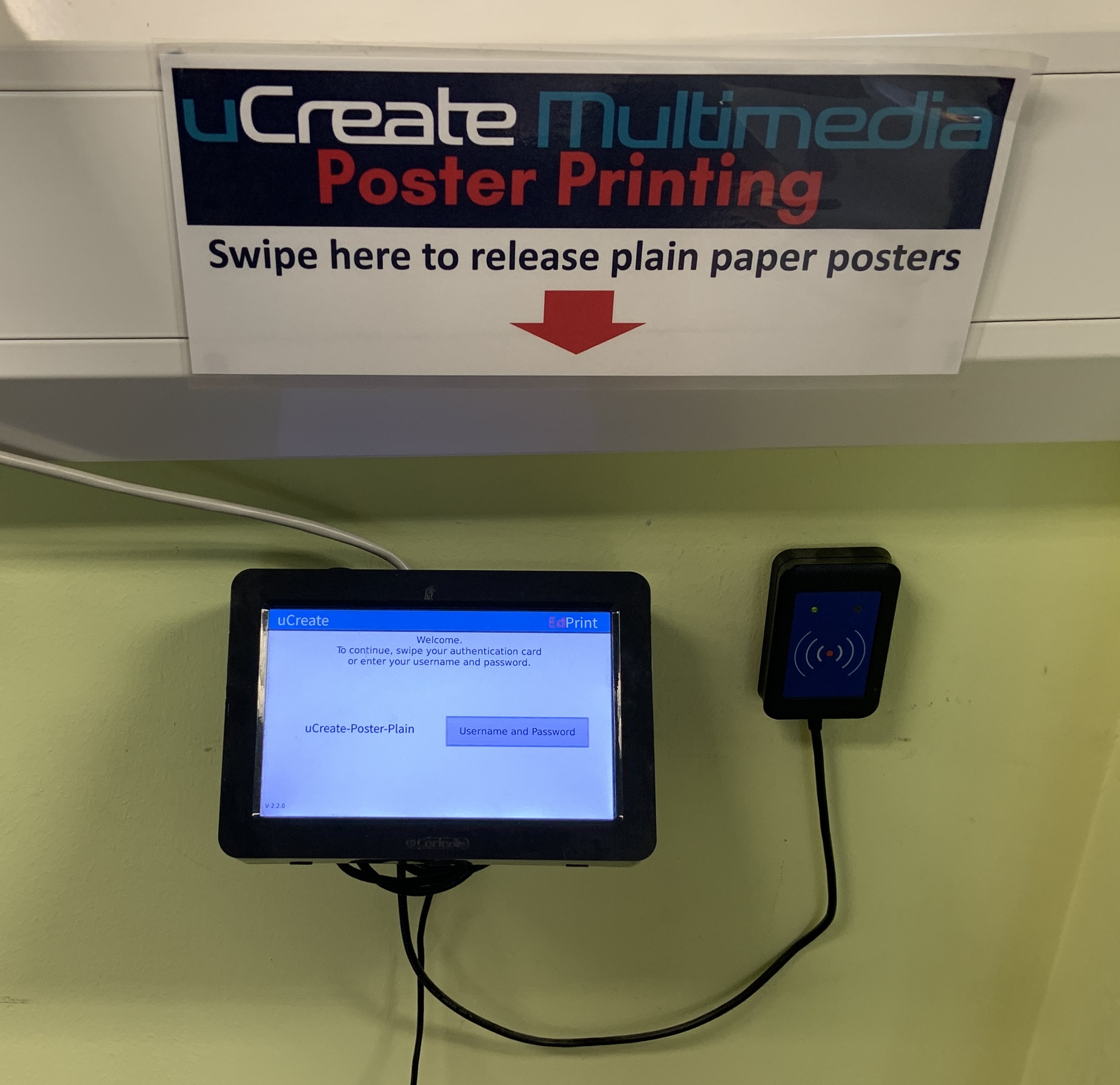 Release poster to print