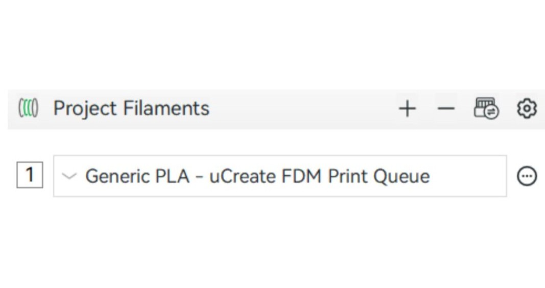uCreate queue filament