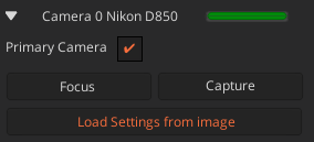 Load settings from image