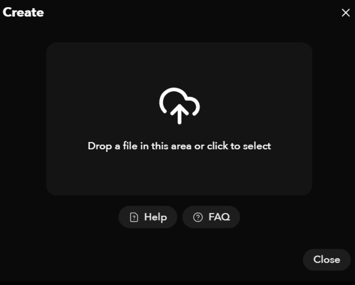 Upload file to Luma AI